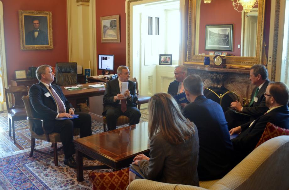 U.S. Senator Dick Durbin (D-IL) met with Fuels America to discuss the EPA's Renewable Fuel Standard.
